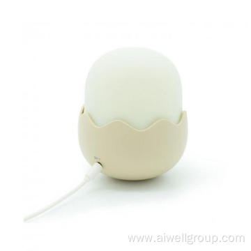 Smart LED silicone egg chicken night lamp baby